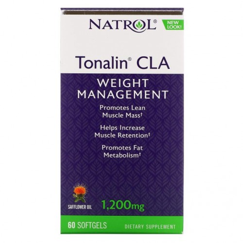 Natrol, Tonalin CLA, 1,200mg, 60 소프트젤