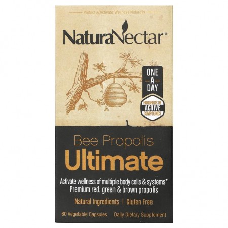 NaturaNectar, 꿀벌 프로폴리스 얼티밋, 베지 캡슐 60정