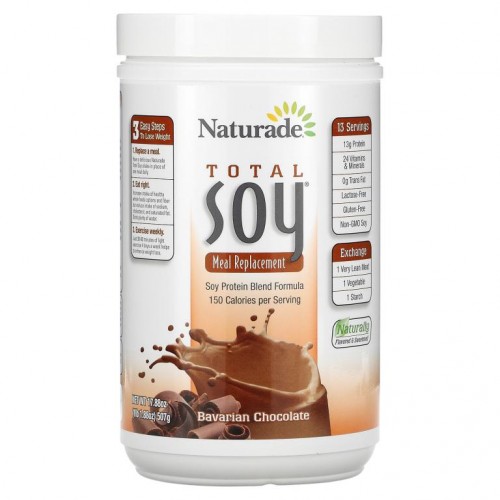 Naturade, Total Soy, 식사 대용, 바바리안 초콜릿, 507g(17.88oz)