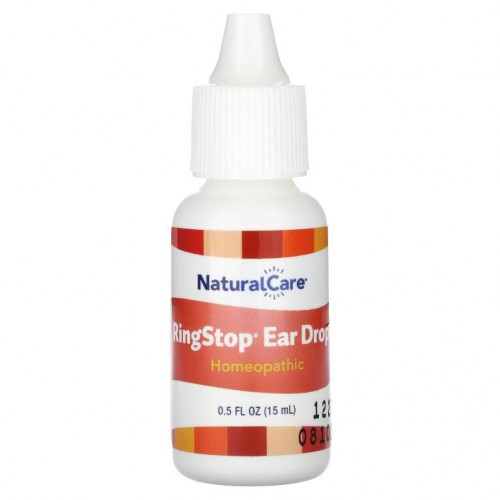 NaturalCare, 링 스탑, 귀에 넣는 물약, 0.5 fl oz (15 ml)