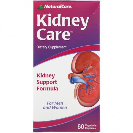 NaturalCare, Kidney Care, 60 식물성 캡슐