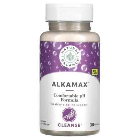 Natural Balance, AlkaMax, 알칼리성 부스터, 캡슐 30정