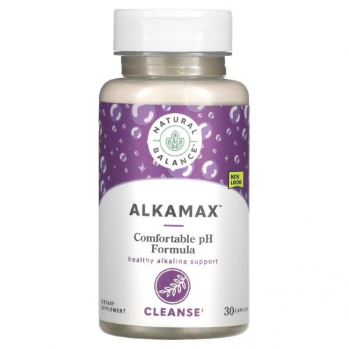 Natural Balance, AlkaMax, 알칼리성 부스터, 캡슐 30정