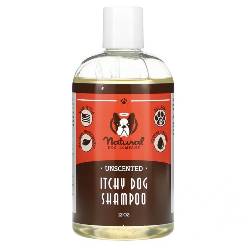 Natural Dog Company, 무향, 잇치 도그 샴푸, 12oz