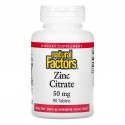 Natural Factors, 구연산 아연, 50mg, 정제 90정