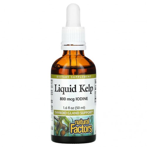 Natural Factors, 리퀴드 켈프, 800mcg, 50ml(1.6fl oz)