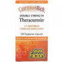 Natural Factors, CurcuminRich, 더블 스트렝스 Theracurmin, 베지 캡슐 120정