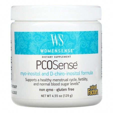 Natural Factors, Womensense, PCOSense, 129g(4.55oz)