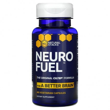 Natural Stacks, Neuro Fuel, 45 Vegetarian Capsules