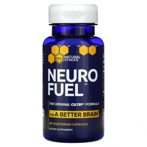 Natural Stacks, Neuro Fuel, 45 Vegetarian Capsules