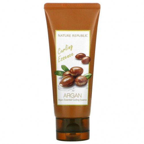 Nature Republic, Argan Essential Curling Essence, 3.38 fl oz (100 ml)