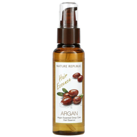 Nature Republic, Argan Essential Deep Care Hair Essence, 2.70 fl oz (80 ml)