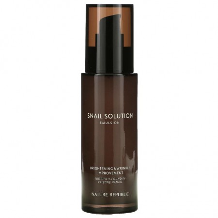 Nature Republic, Snail Solution, Emulsion, 4.05 fl oz (120 ml)