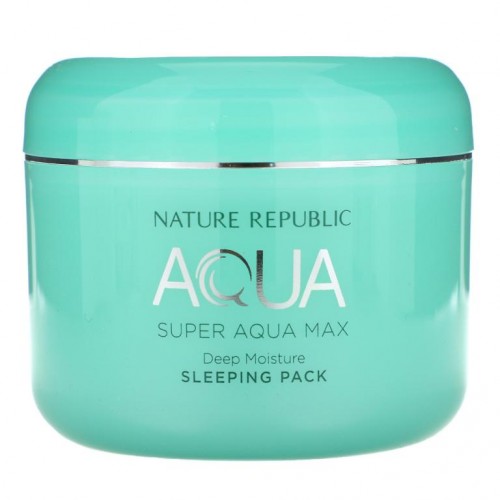 Nature Republic, Super Aqua Max, Deep Moisture Sleeping Pack, 3.38 fl oz (100 ml)