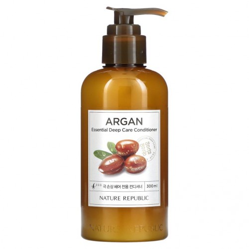 Nature Republic, 아르간 에센셜 딥 케어 컨디셔너, 300ml(10.13fl oz)