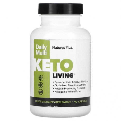 NaturesPlus, 케토리빙, 일일 멀티, 90 캡슐