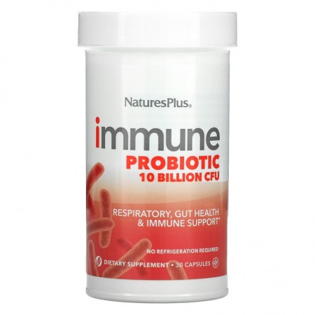 NaturesPlus, 면역 프로바이오틱, 100억 CFU, 캡슐 30정
