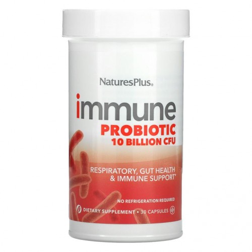 NaturesPlus, 면역 프로바이오틱, 100억 CFU, 캡슐 30정