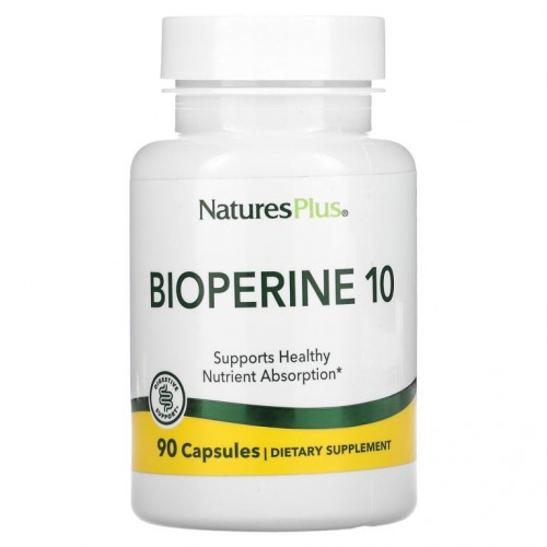 NaturesPlus, 비오페린 10, 90 식물성 캡슐