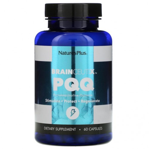 NaturesPlus, BrainCeutix, PQQ, 20mg, 캡슐 60정