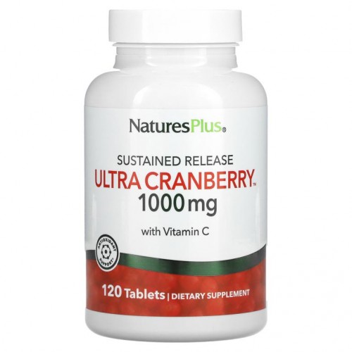 NaturesPlus, Ultra Cranberry 1000, 60정