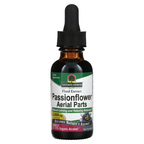 Nature's Answer, 시계꽃 지상부, 액상 추출물, 2,000mg, 30ml(1fl oz)