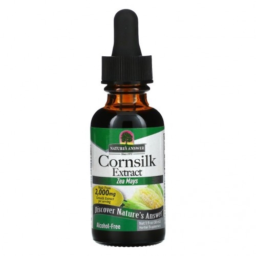 Nature's Answer, 옥수수수염 추출물, 알코올 무함유, 2,000mg, 30ml(1fl oz)