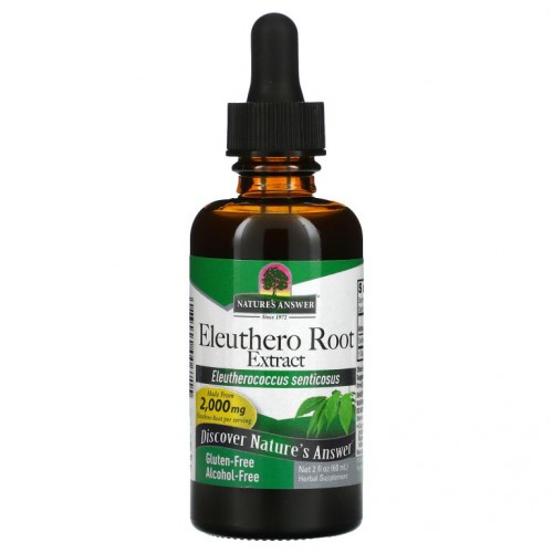 Nature's Answer, 가시오갈피 뿌리 추출물, 알코올 무함유, 2,000mg, 60ml(2fl oz)
