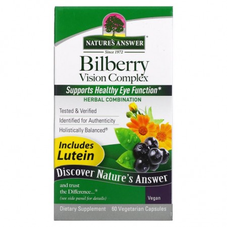 Nature's Answer, 빌베리 비전 복합체, 베지 캡슐 60정