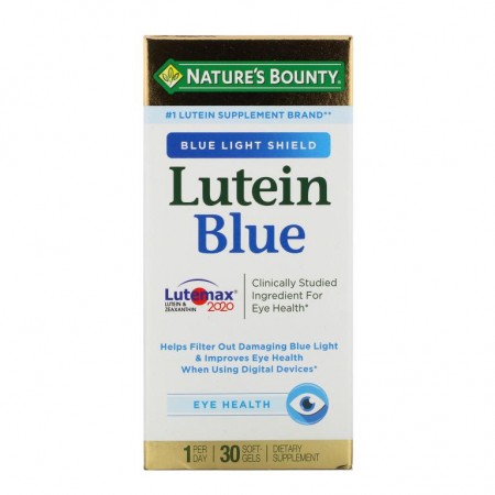 Nature's Bounty, 루테인 블루, 30 소프트젤