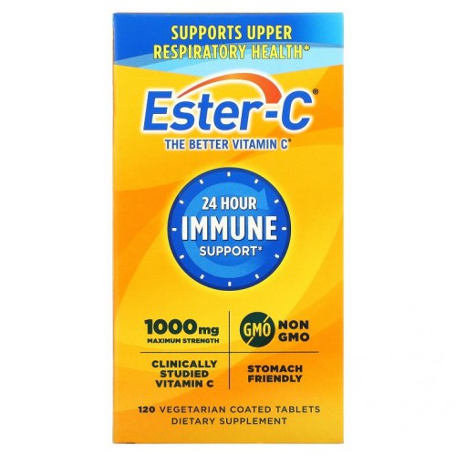 Nature's Bounty, Ester-C, 맥시멈 스트렝스 1,000mg, 베지 코팅 120정