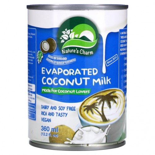Nature's Charm, Evaporated Coconut Milk, 12.2 fl oz (360 ml)