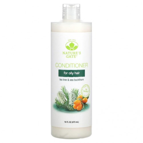 Nature's Gate, 지성 모발용 티트리 & 산자나무 컨디셔너, 473ml(16fl oz)