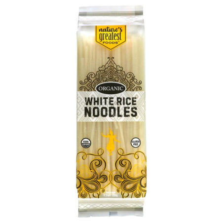 Nature's Greatest Foods, 유기농 백미 누들, 220g(7.7oz)