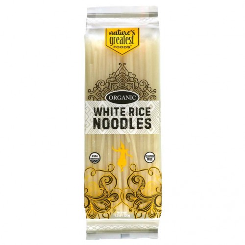 Nature's Greatest Foods, 유기농 백미 누들, 220g(7.7oz)