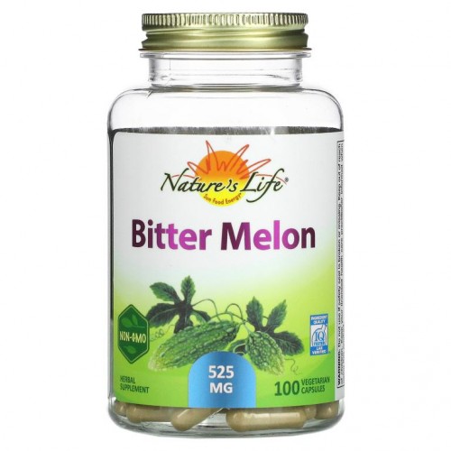 Nature's Herbs, 여주, 525mg, 베지 캡슐 100정