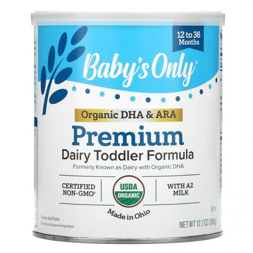 Nature's One, Baby's Only, 프리미엄 유아용 분유, 12~36개월, 360g(12.7oz)