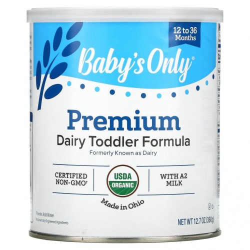 Nature's One, Baby's Only Organic, 토들러 분유, 유제품, 12.7 oz(360 g)