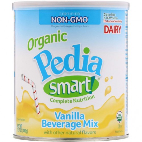 Nature's One, 유기농 Pedia Smart!, 완벽한 영양 음료 믹스, 바닐라, 360g(12.7oz)