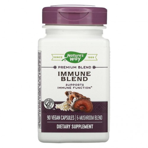 Nature's Way, 면역 혼합물, 1600 mg, 식물성 캡슐 90 정