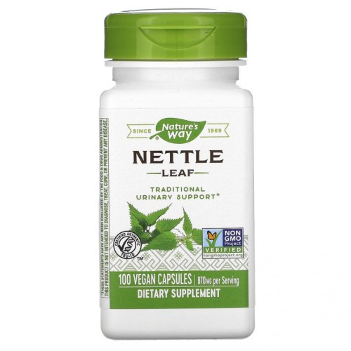 Nature's Way, 쐐기풀 잎, 435 mg, 베지 캡슐 100정