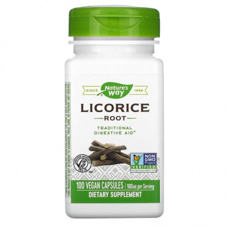 Nature's Way, 민감초 뿌리, 450mg, 베지 캡슐 100정