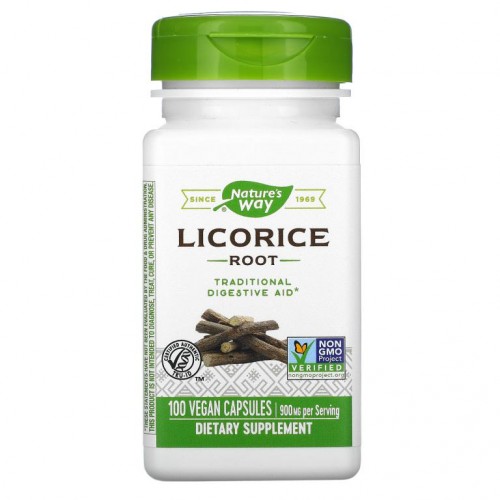 Nature's Way, 민감초 뿌리, 450mg, 베지 캡슐 100정