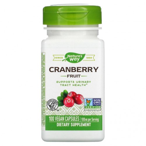 Nature's Way, 크랜베리 열매, 465mg, 베지 캡슐 100정