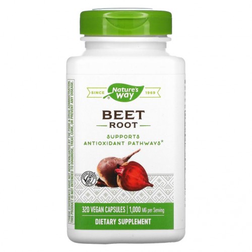 Nature's Way, 비트 뿌리, 500 mg, 베지 캡슐 320정