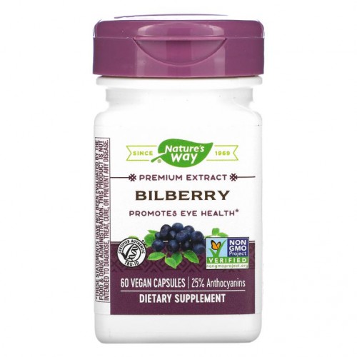 Nature's Way, 빌베리, 베지 캡슐 60정