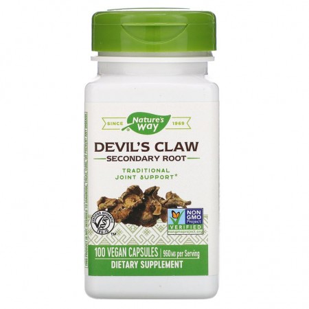 Nature's Way, 천수근, Secondary Root, 480 mg, 베지 캡슐 100정