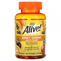 Nature's Way, Alive! 종합비타민 구미젤리, 맛있는 과일 맛, 구미젤리 50개