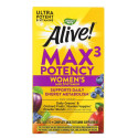 Nature's Way, Alive! Max3 Potency, 여성용 종합비타민, 90정