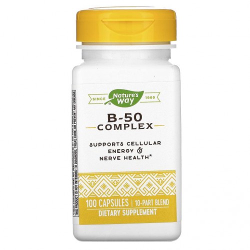 Nature's Way, B-50 복합체, 캡슐 100정